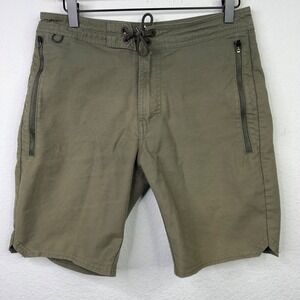 Roark Shorts Mens 28 Green Cotton Utility Hiking Athleisure Outdoor Tactical